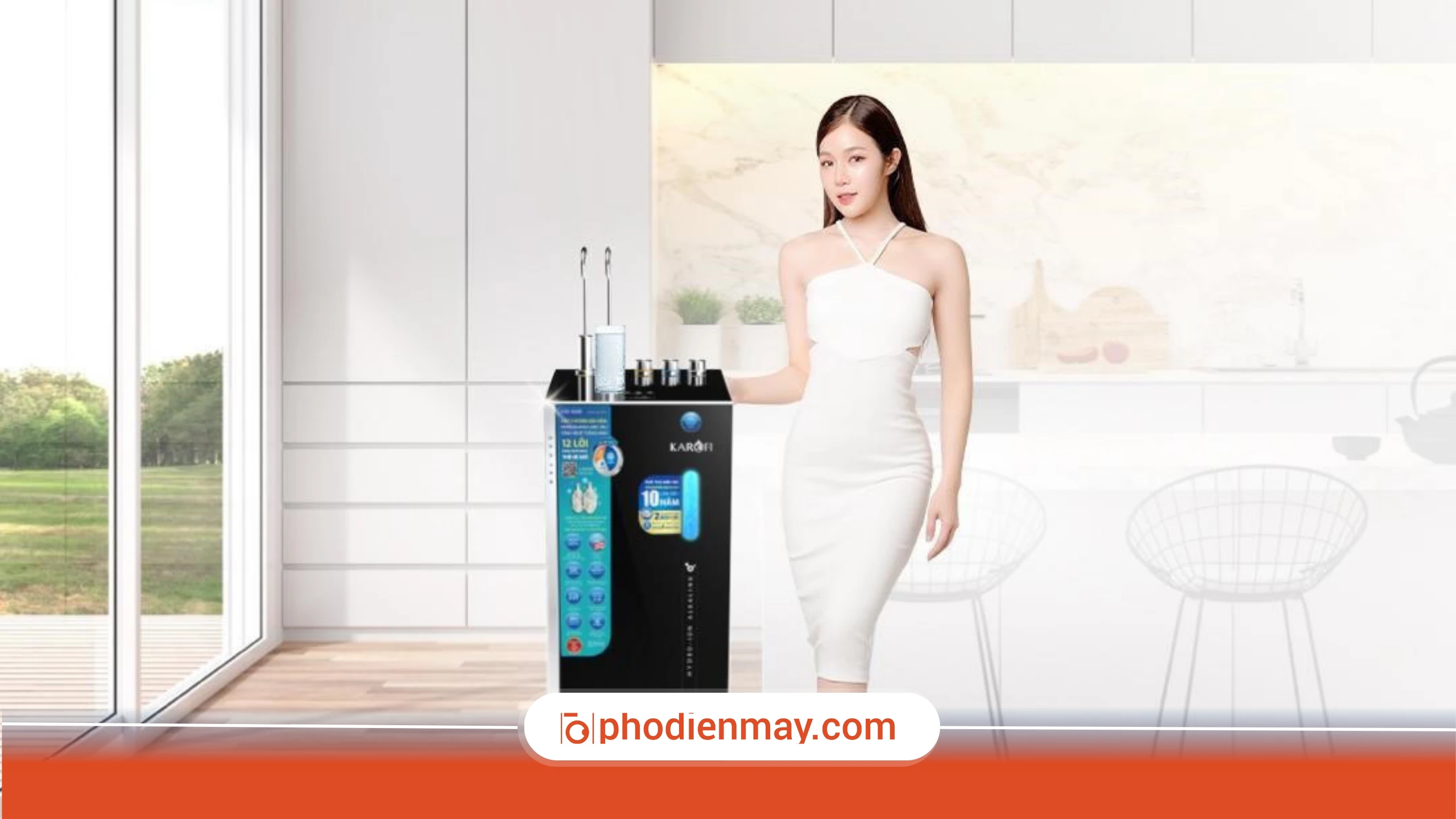 Vì sao xu hướng máy lọc nước âm tủ đang được nhiều gia đình trẻ lựa chọn?