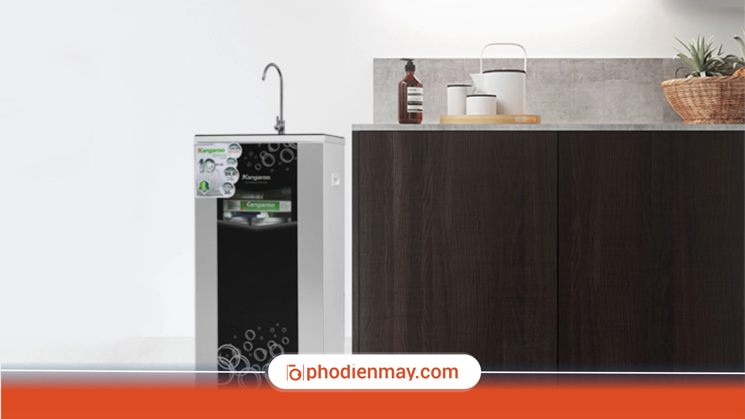 Vì sao xu hướng máy lọc nước âm tủ đang được nhiều gia đình trẻ lựa chọn?