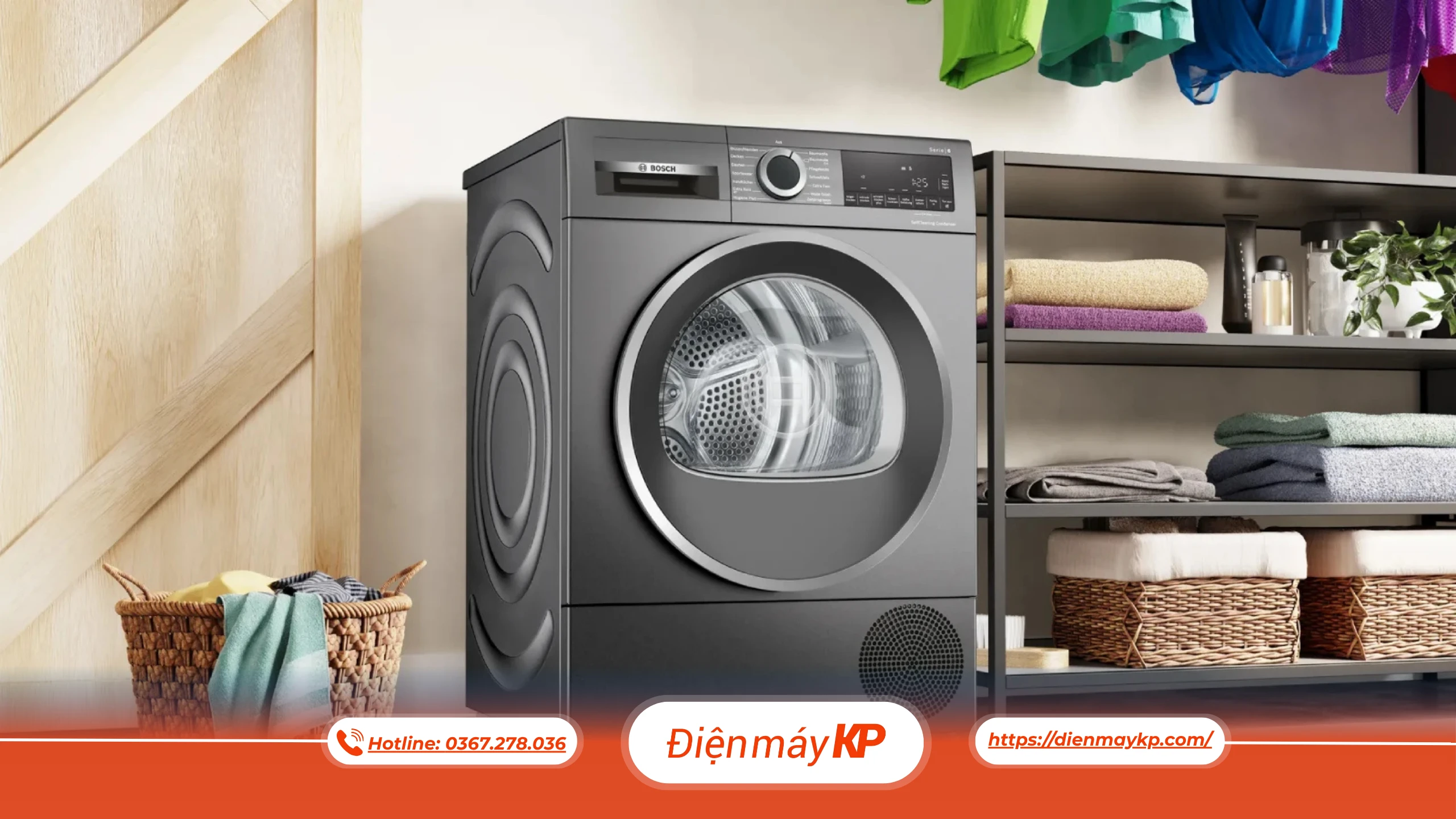 Máy sấy quần áo: Điều khiến nhiều người chuyển từ "phơi cho tiết kiệm" sang "sấy cho chủ động"