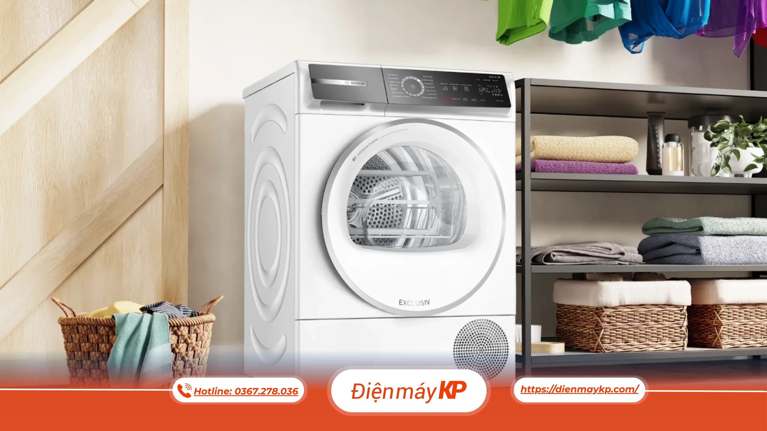 Máy sấy quần áo: Điều khiến nhiều người chuyển từ "phơi cho tiết kiệm" sang "sấy cho chủ động"