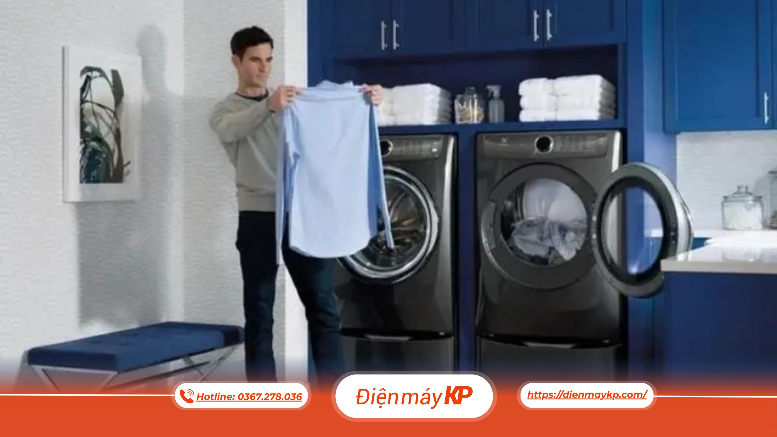Máy sấy quần áo: Những gia đình có thói quen giặt đồ buổi tối thường mua thiết bị này sớm hơn