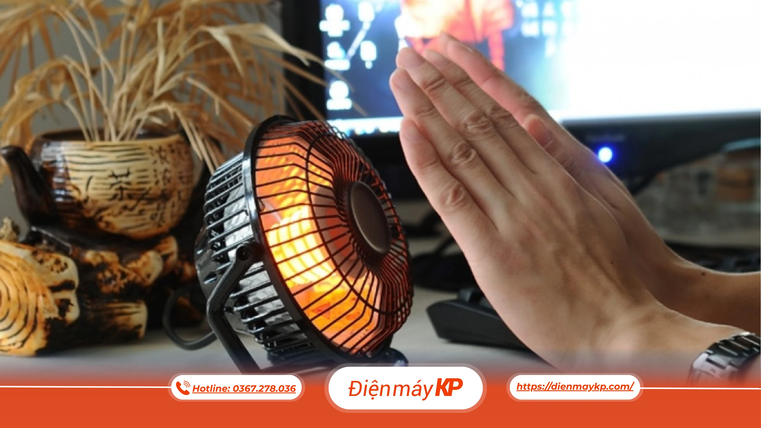 vị trí đặt quạt sưởi, đặt quạt sưởi trong nhà, cách đặt quạt sưởi an toàn, dienmayKP