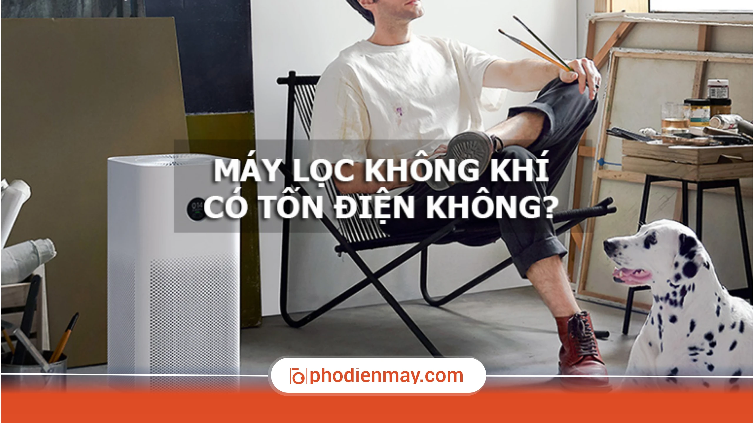 Máy lọc không khí có tốn điện không?