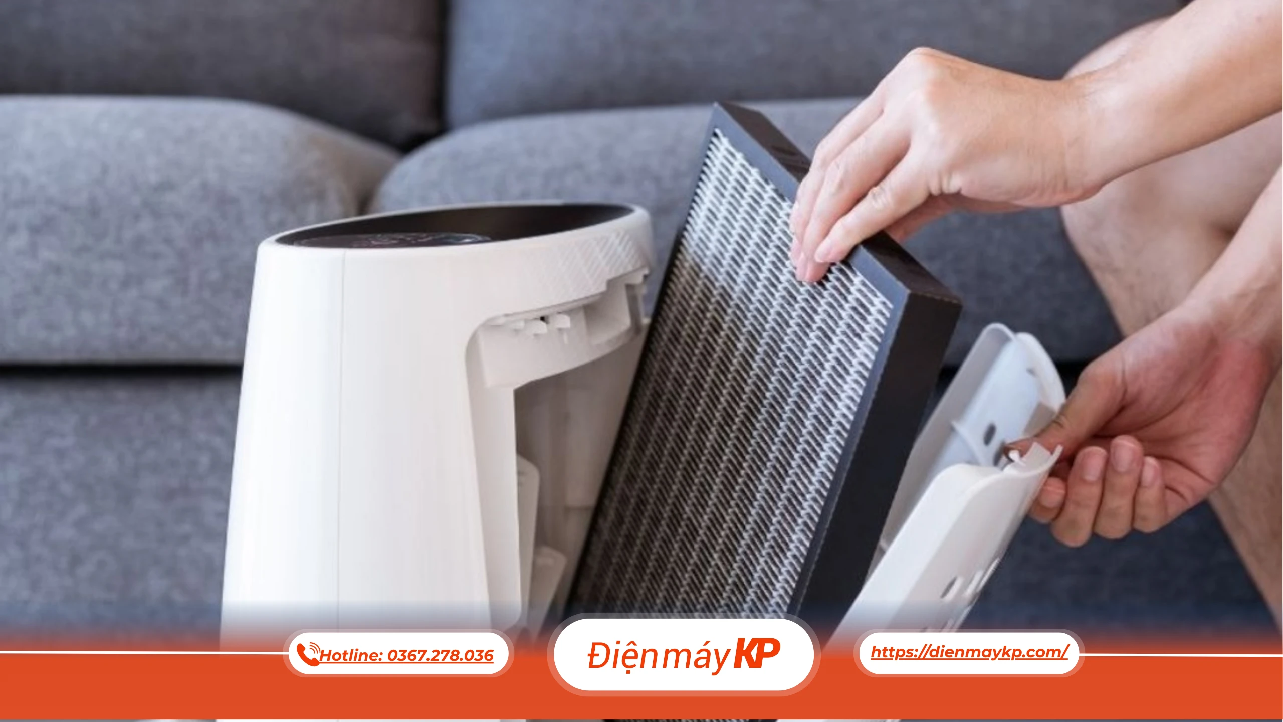 Cách vệ sinh máy lọc không khí đúng cách giúp tăng tuổi thọ và hiệu quả lọc | Phố Điện Máy