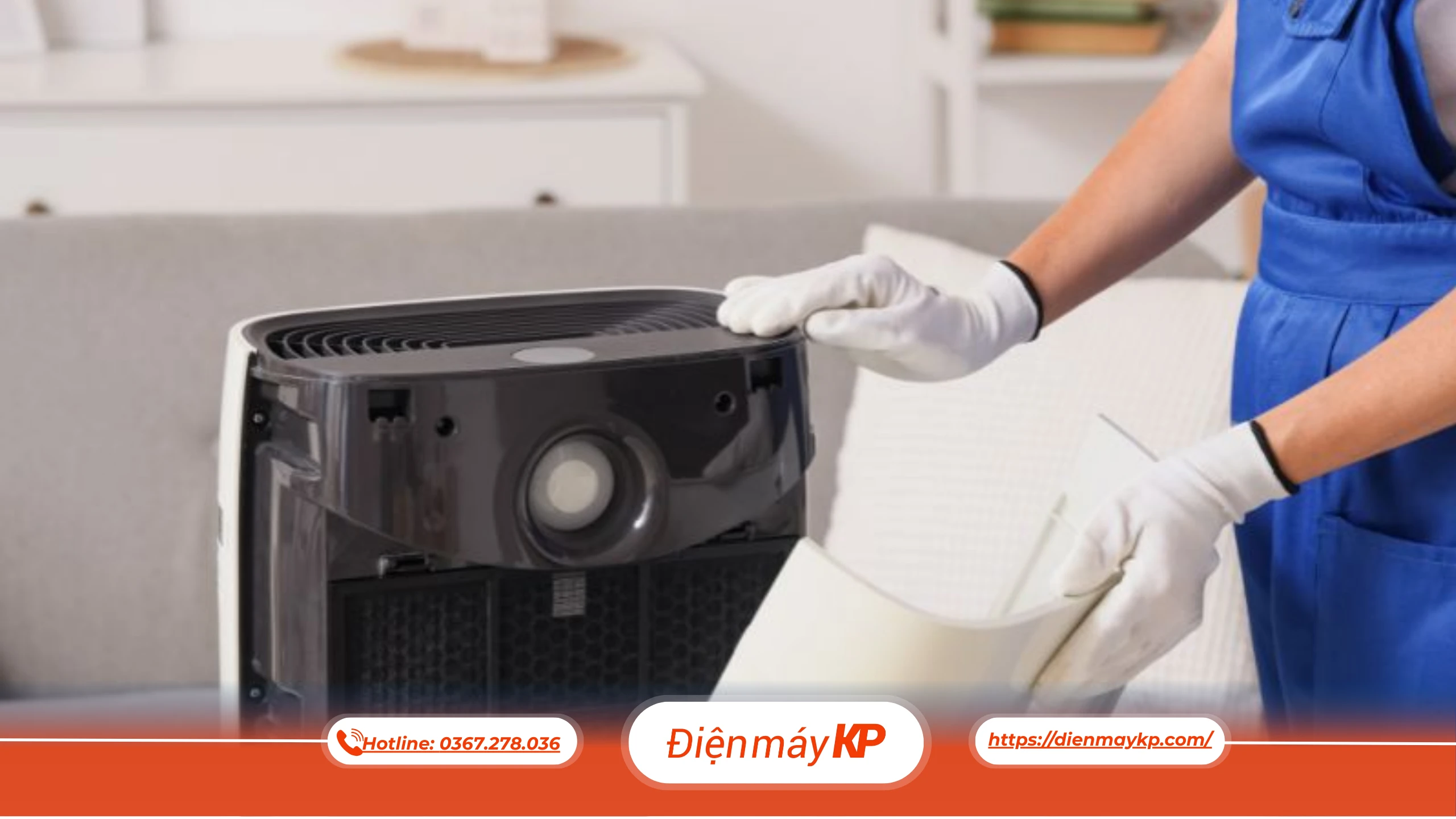 Tại sao máy lọc không khí có mùi khó chịu | Phố Điện Máy