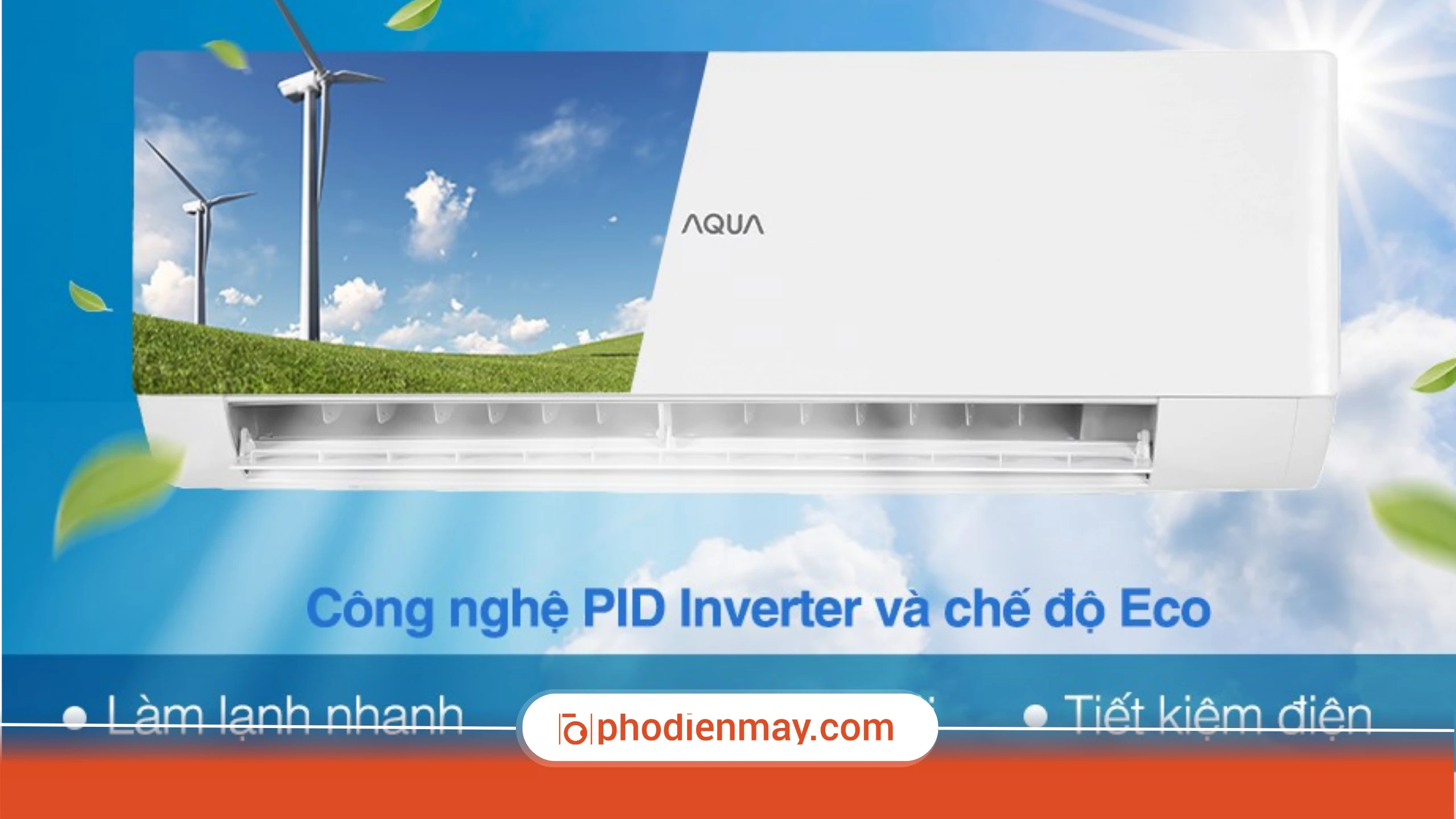 5 lý do nên mua máy lạnh AQUA cho gia đình