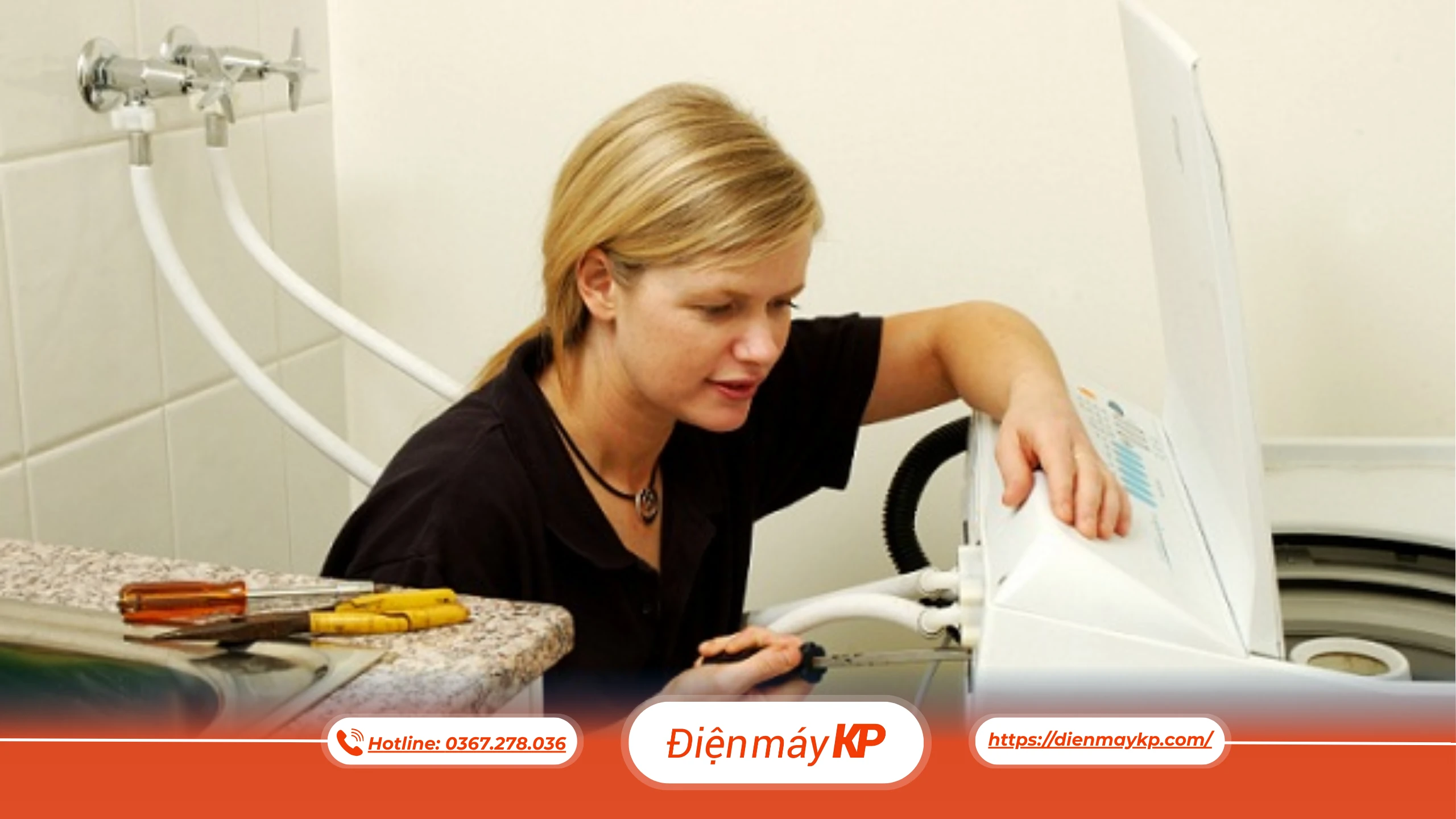 Máy giặt không vào nước - Nguyên nhân và cách khắc phục