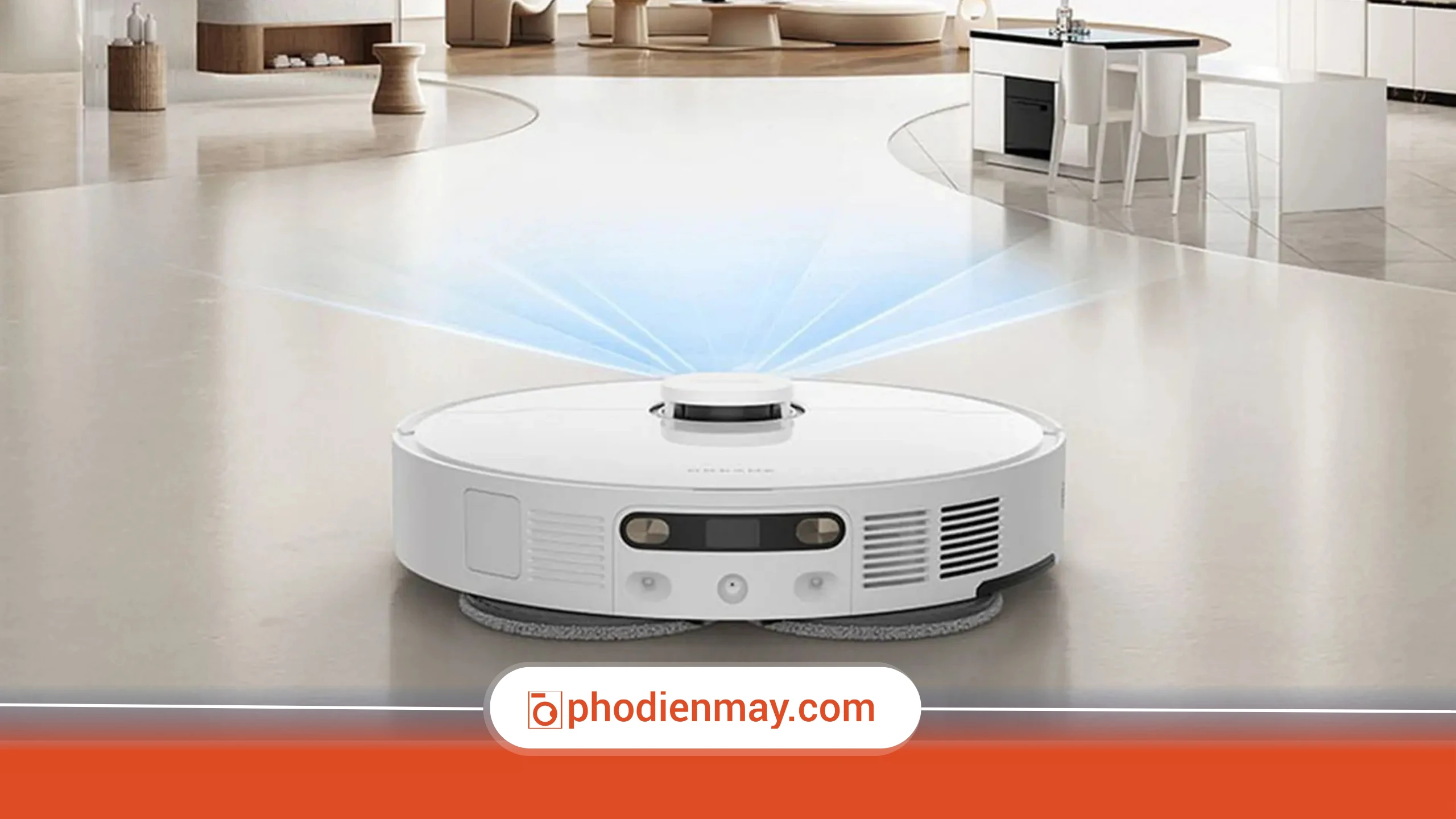 Robot hút bụi cho căn hộ 70m2