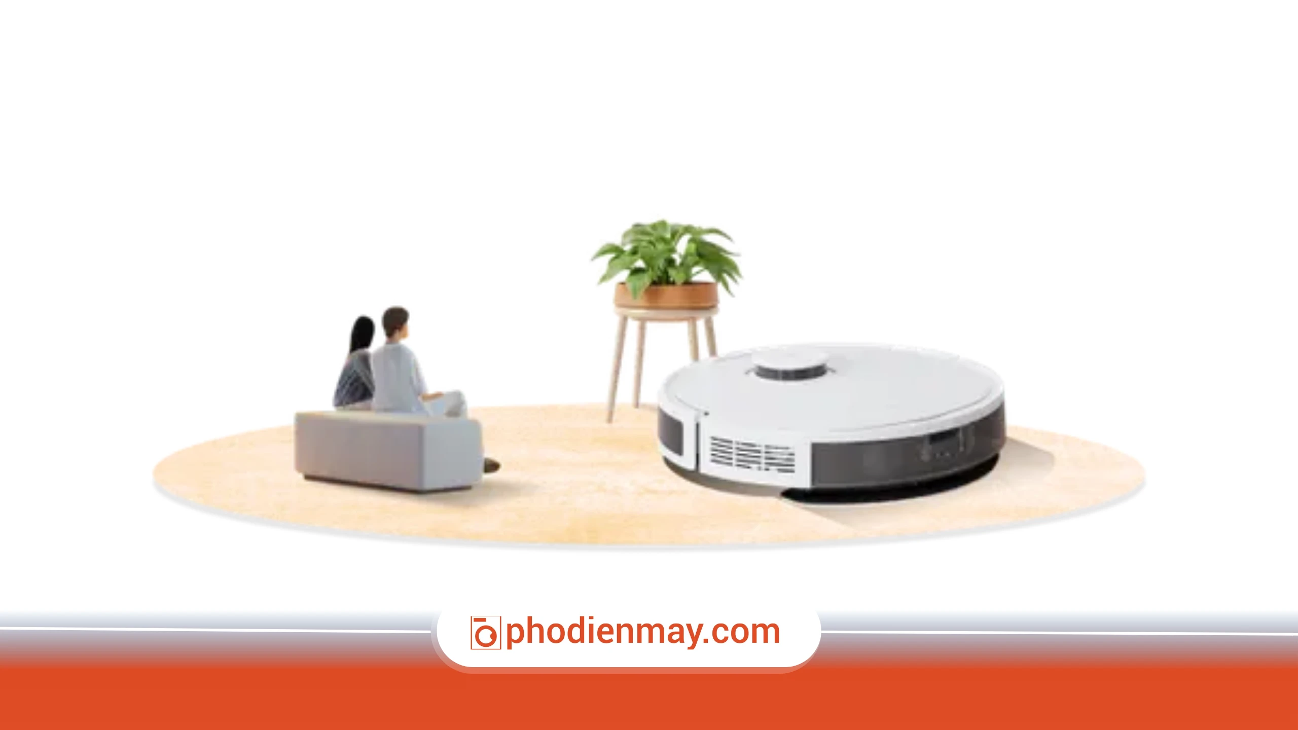 Robot hút bụi cho căn hộ 70m2
