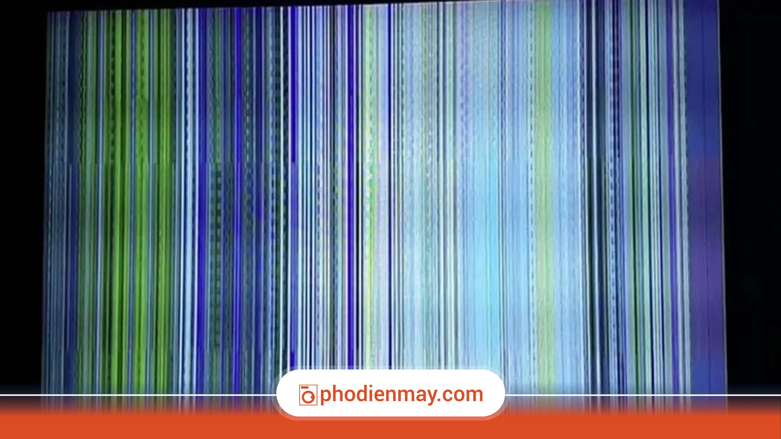 tivi bị sọc màn hình, cách sửa tivi bị sọc, sửa màn hình tivi, tivi Phố Điện Máy
