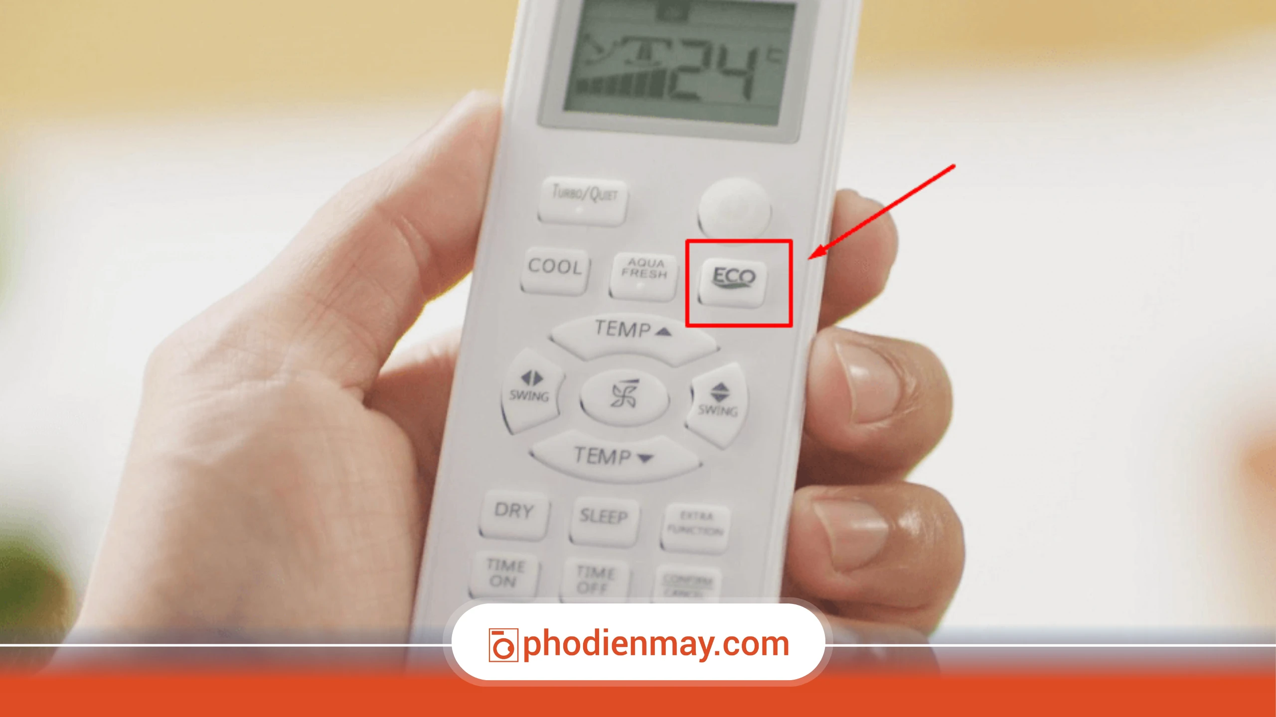 chế độ điều hòa eco, chế độ sleep điều hòa, điều hòa tiết kiệm điện, Phố Điện Máy
