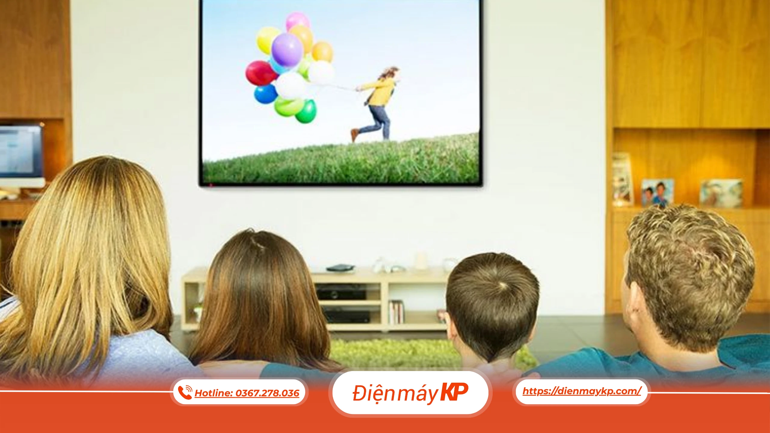 dùng tivi không hại mắt, bảo vệ mắt khi xem tivi, khoảng cách xem tivi an toàn, dienmayKP
