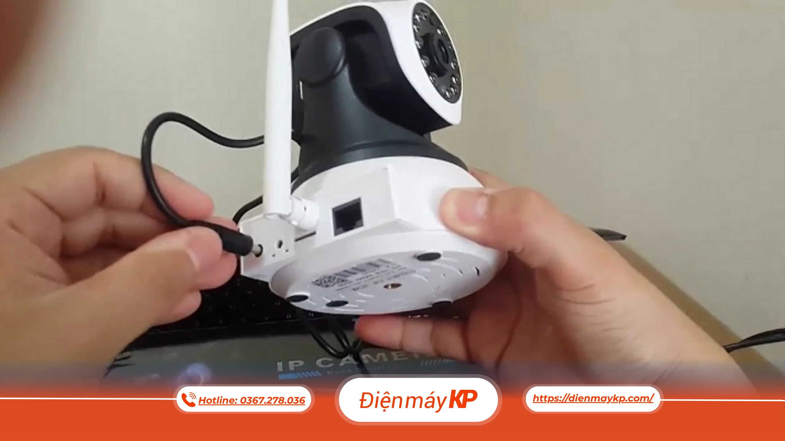 camera bật không xem được, lỗi camera không có hình, cách sửa camera tại nhà, dienmayKP