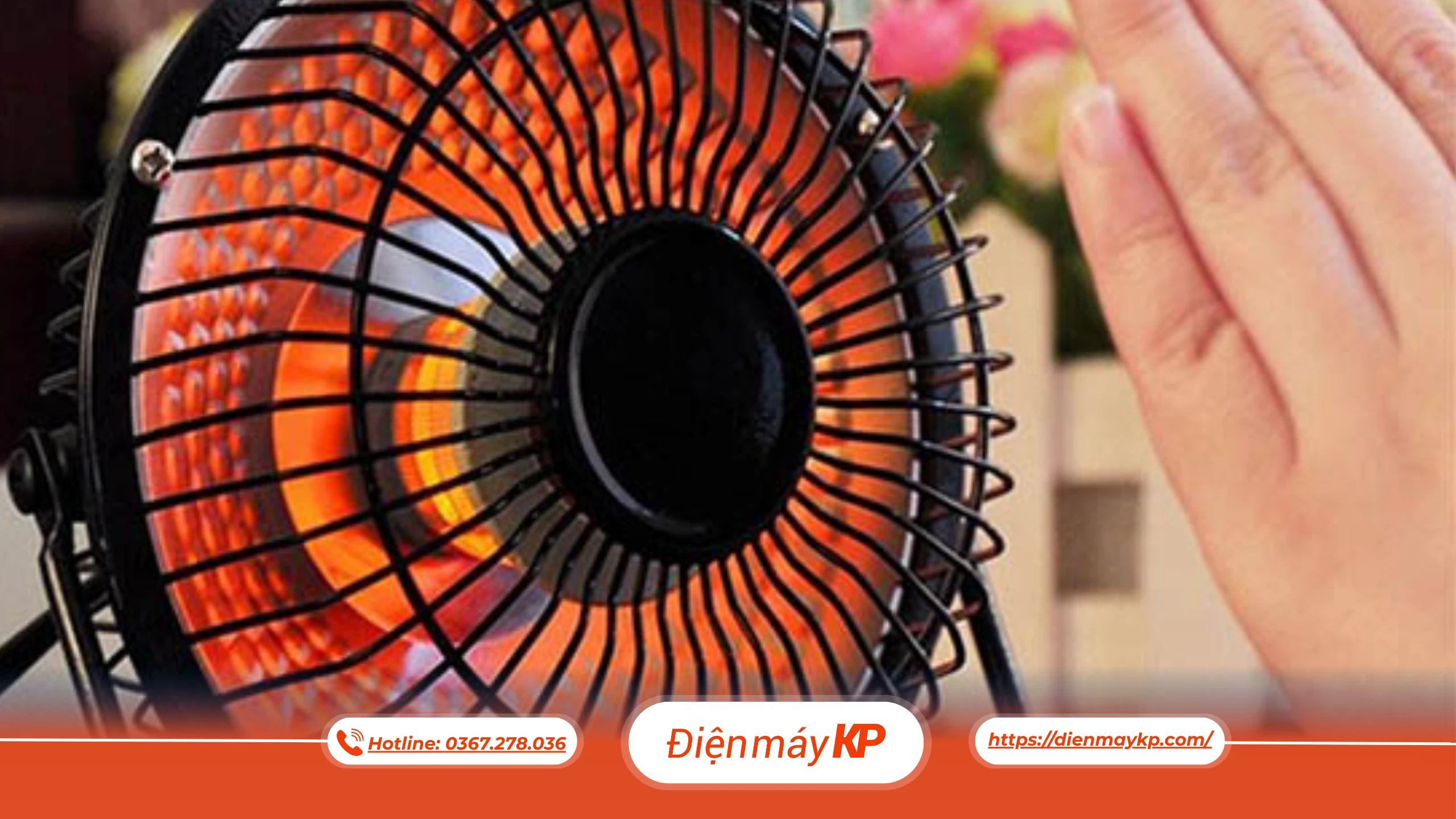 quạt sưởi bị cháy dây đốt, nguyên nhân quạt sưởi bị cháy, sửa quạt sưởi, dienmayKP
