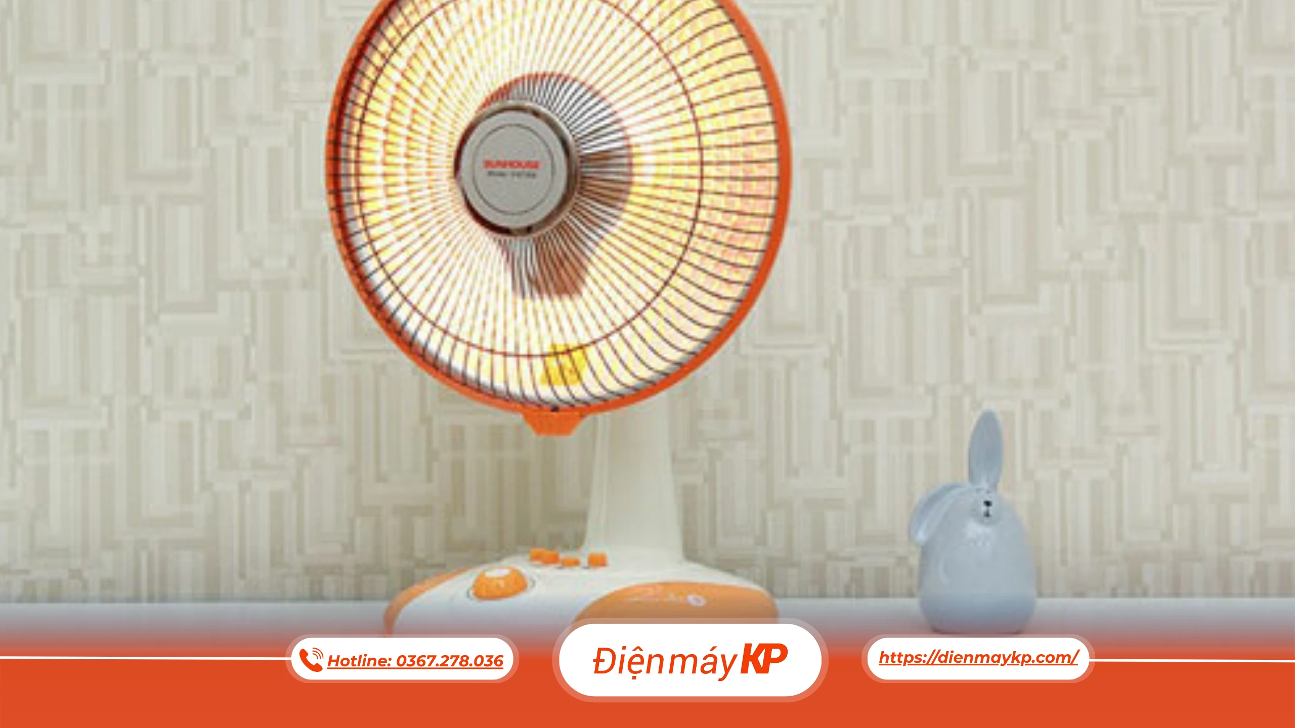 quạt sưởi bị cháy dây đốt, nguyên nhân quạt sưởi bị cháy, sửa quạt sưởi, dienmayKP