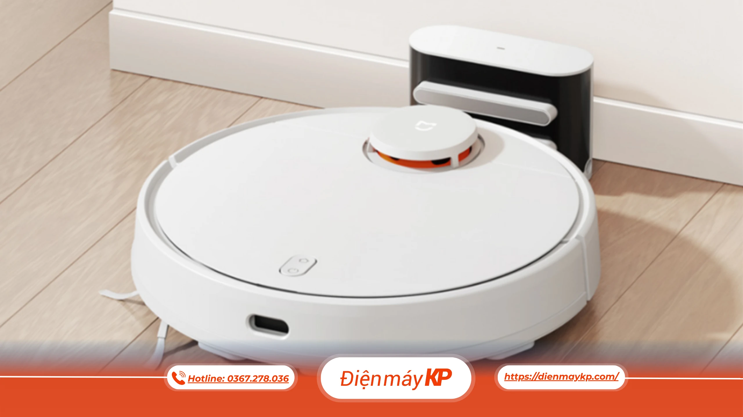 robot hút bụi, robot hút bụi lau nhà, robot lau nhà thông minh, dienmay kp