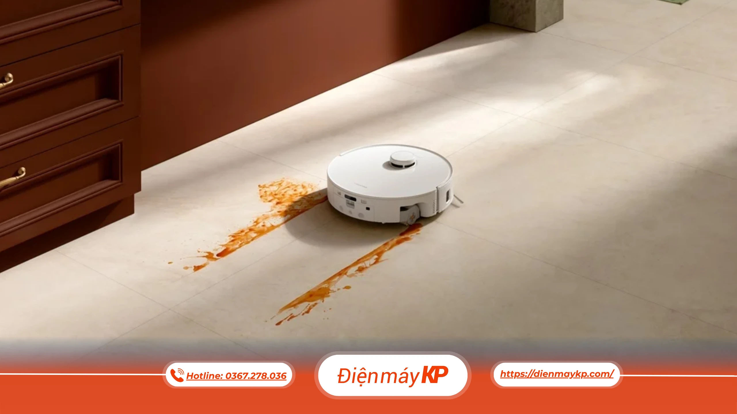 robot hút bụi, robot hút bụi thông minh, robot lau nhà, dienmay kp