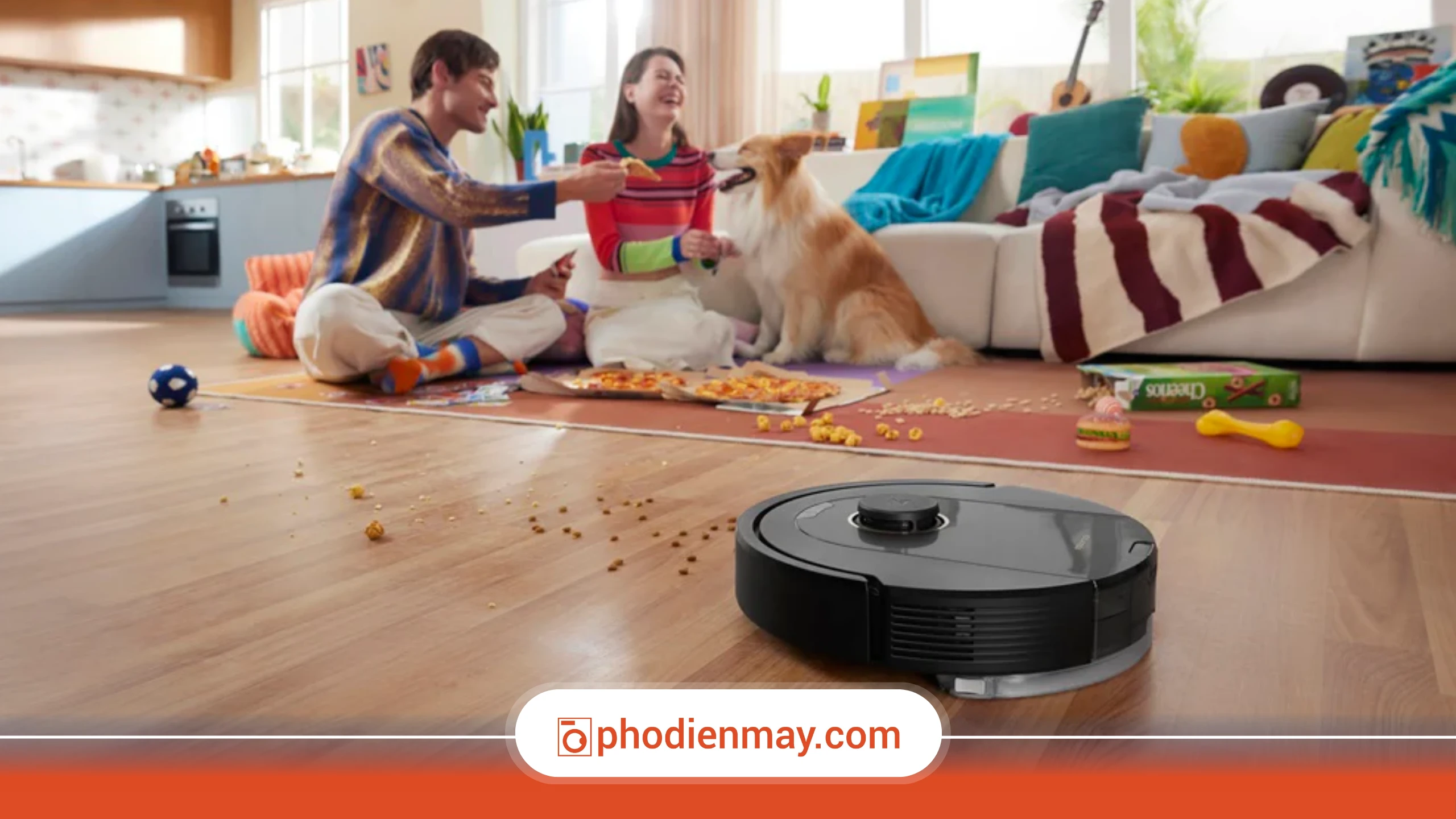 robot hút bụi, thắc mắc về robot hút bụi, dùng robot hút bụi, Phố Điện Máy

