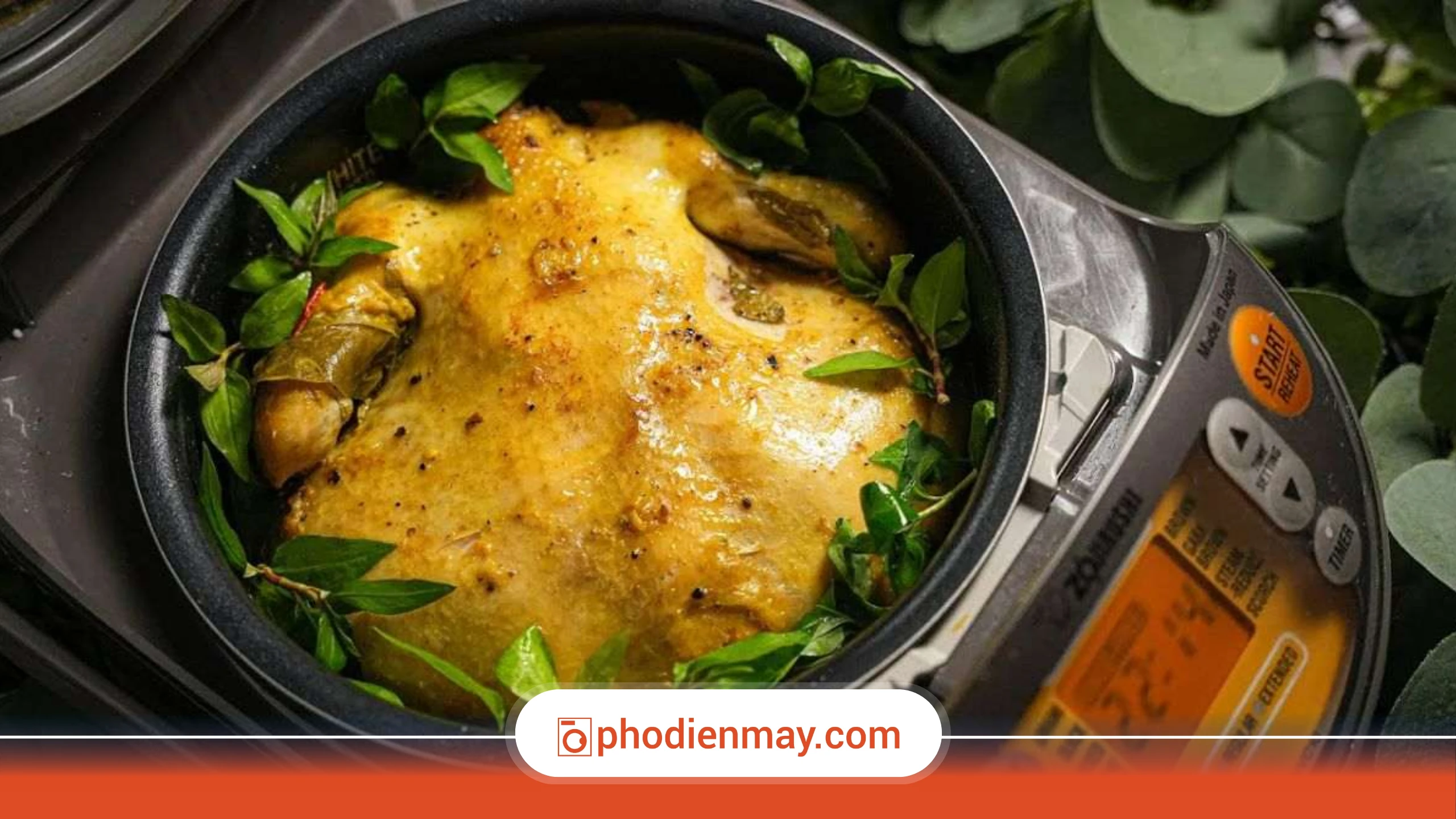 món ăn từ nồi cơm điện, nấu ăn bằng nồi cơm điện, nồi cơm điện đa năng, công thức nấu ăn với nồi cơm điện, Phố Điện Máy