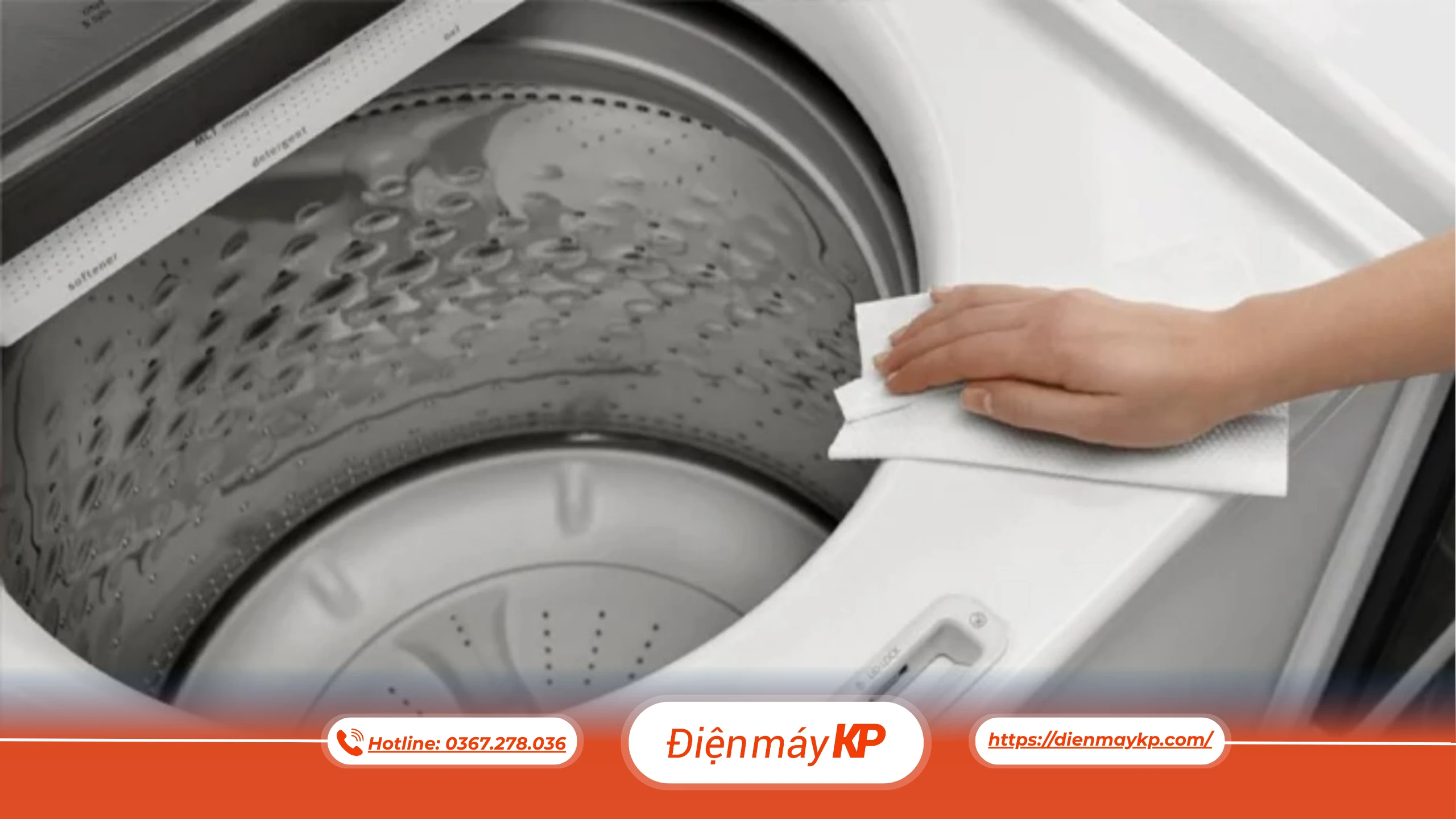 Máy Giặt Xả Nước Chậm