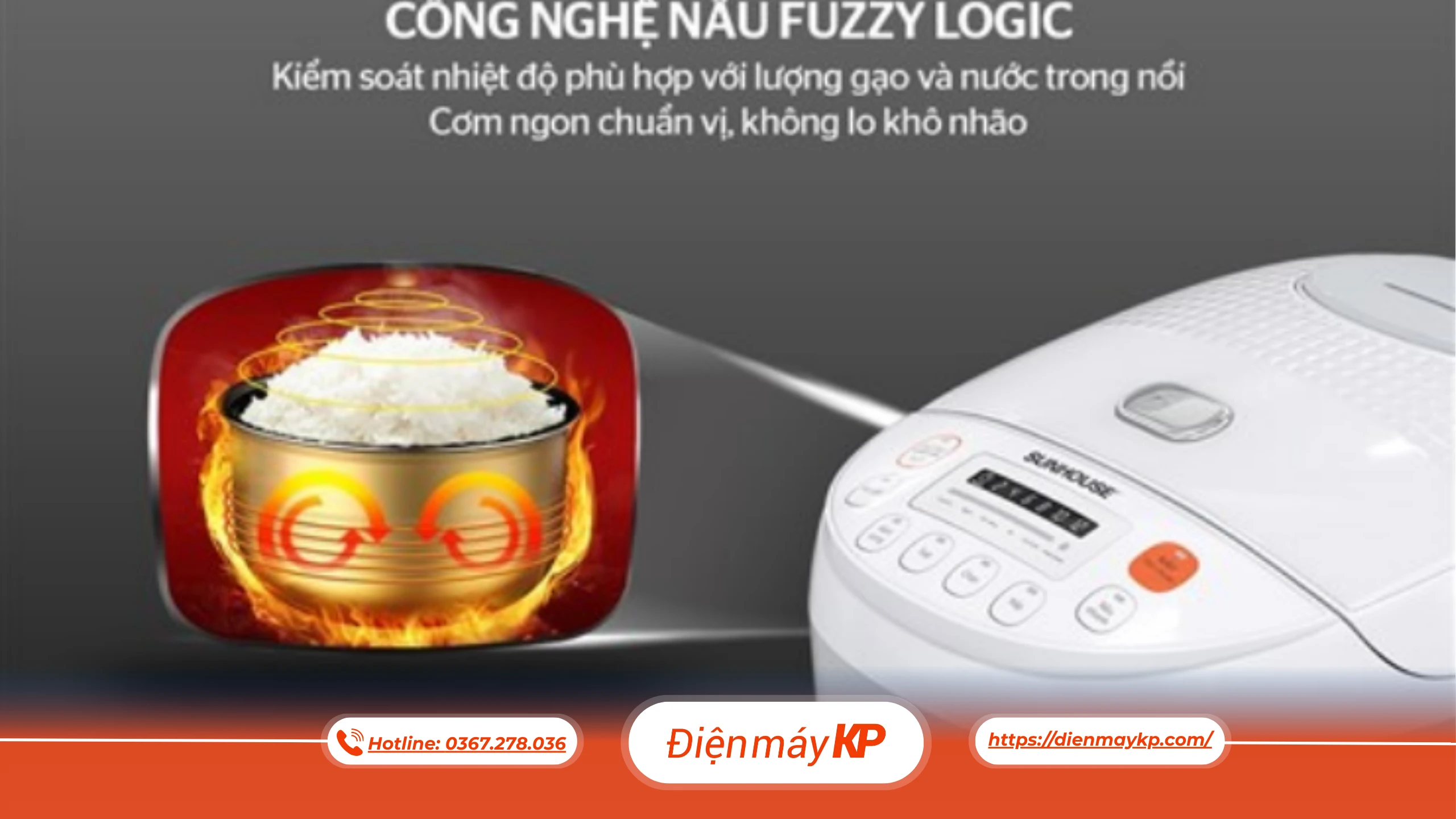 Giữ được độ dẻo và hương vị của gạo