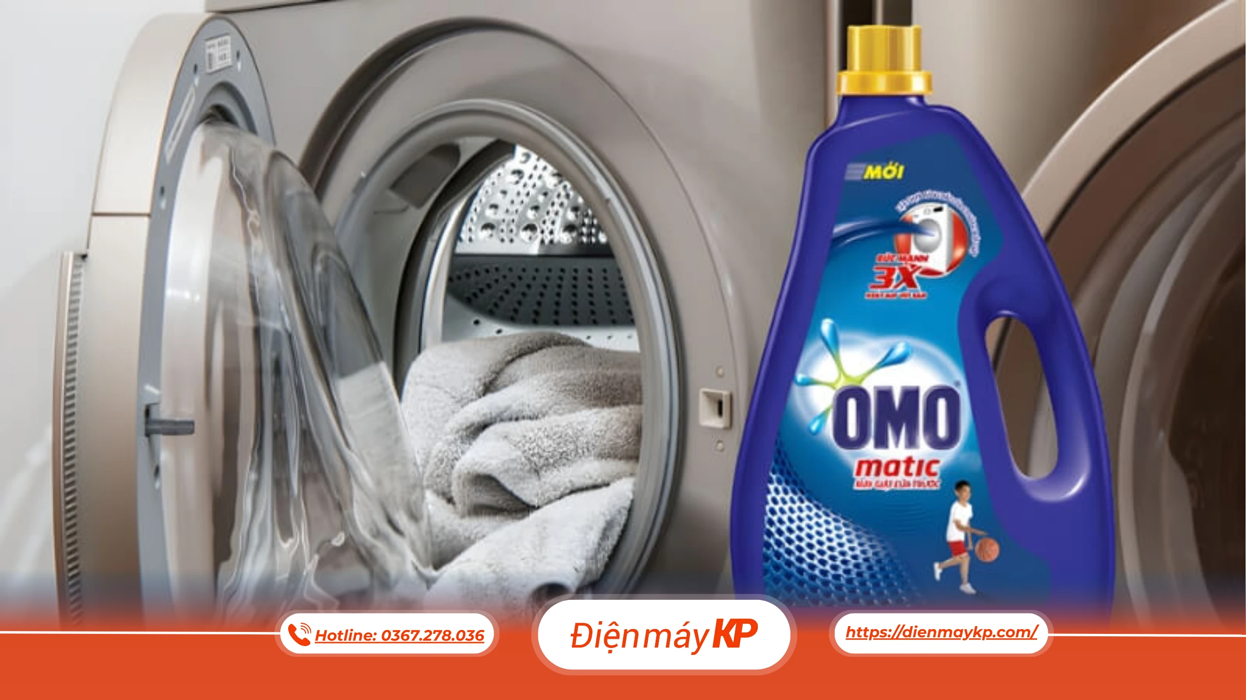 Máy giặt cửa ngang nên dùng loại nước giặt nào?