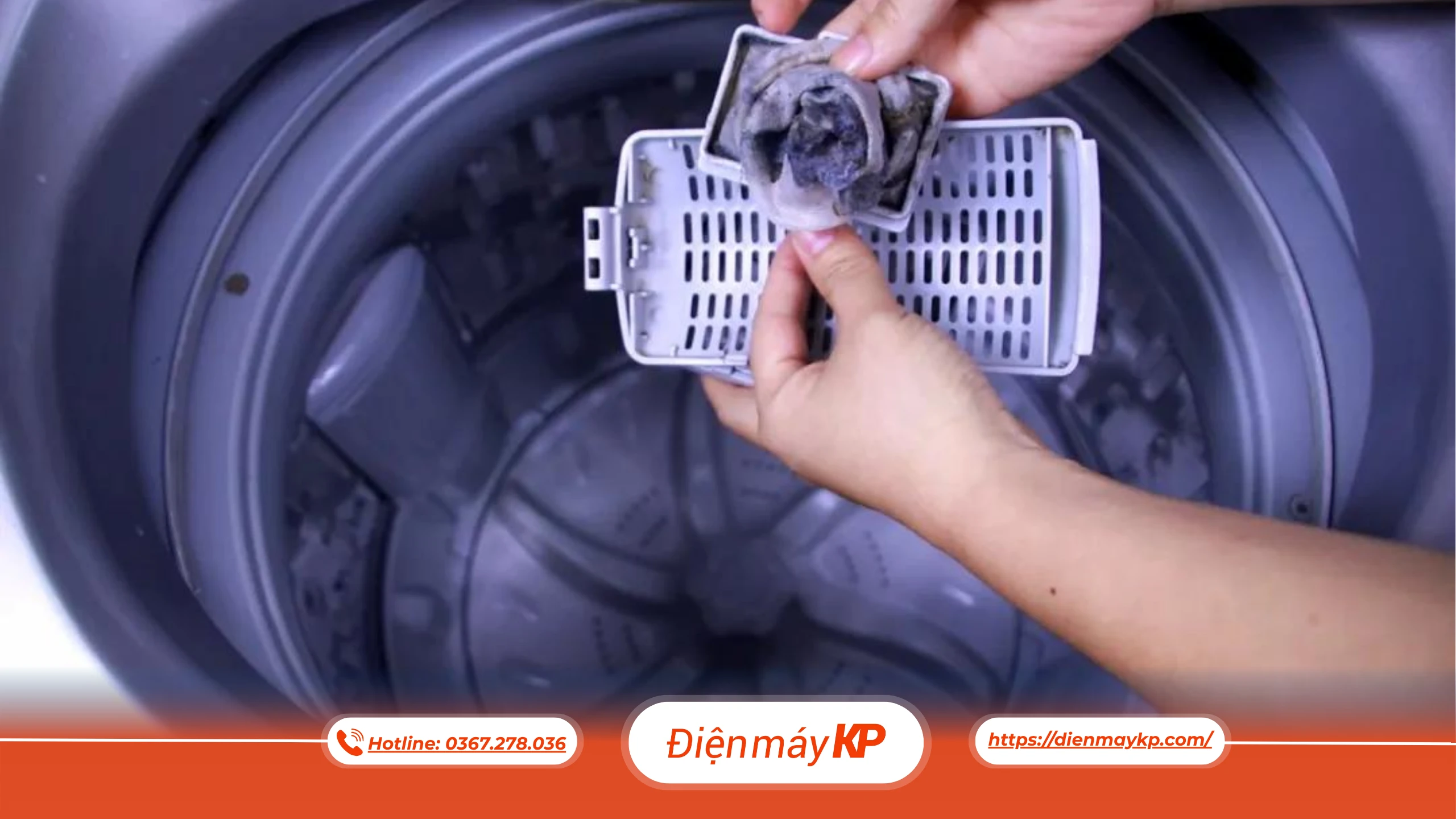 Lồng giặt – Nơi tích tụ cặn bẩn nhiều nhất