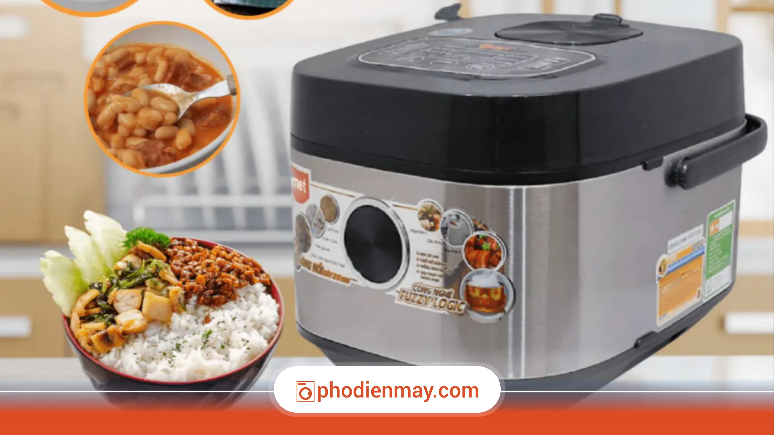 5 cách làm sạch nồi cơm điện bị cháy