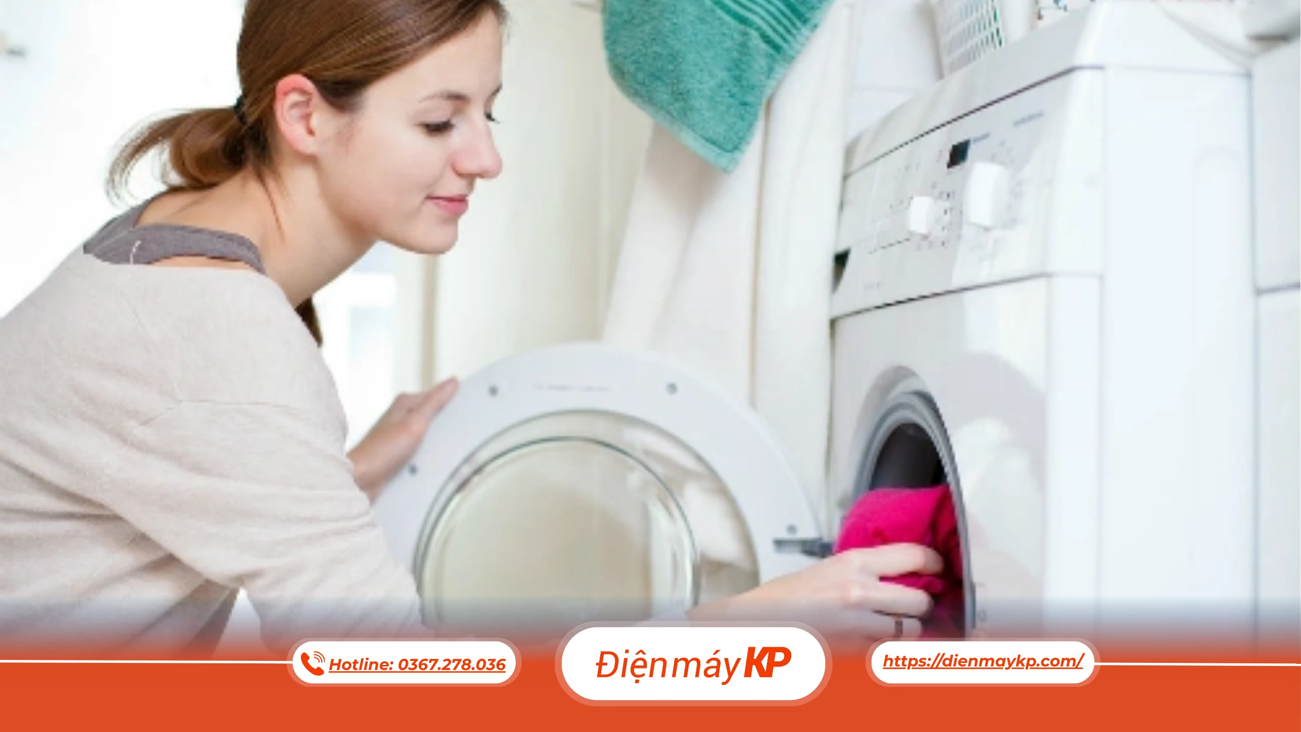 Cho quá nhiều quần áo vào máy giặt