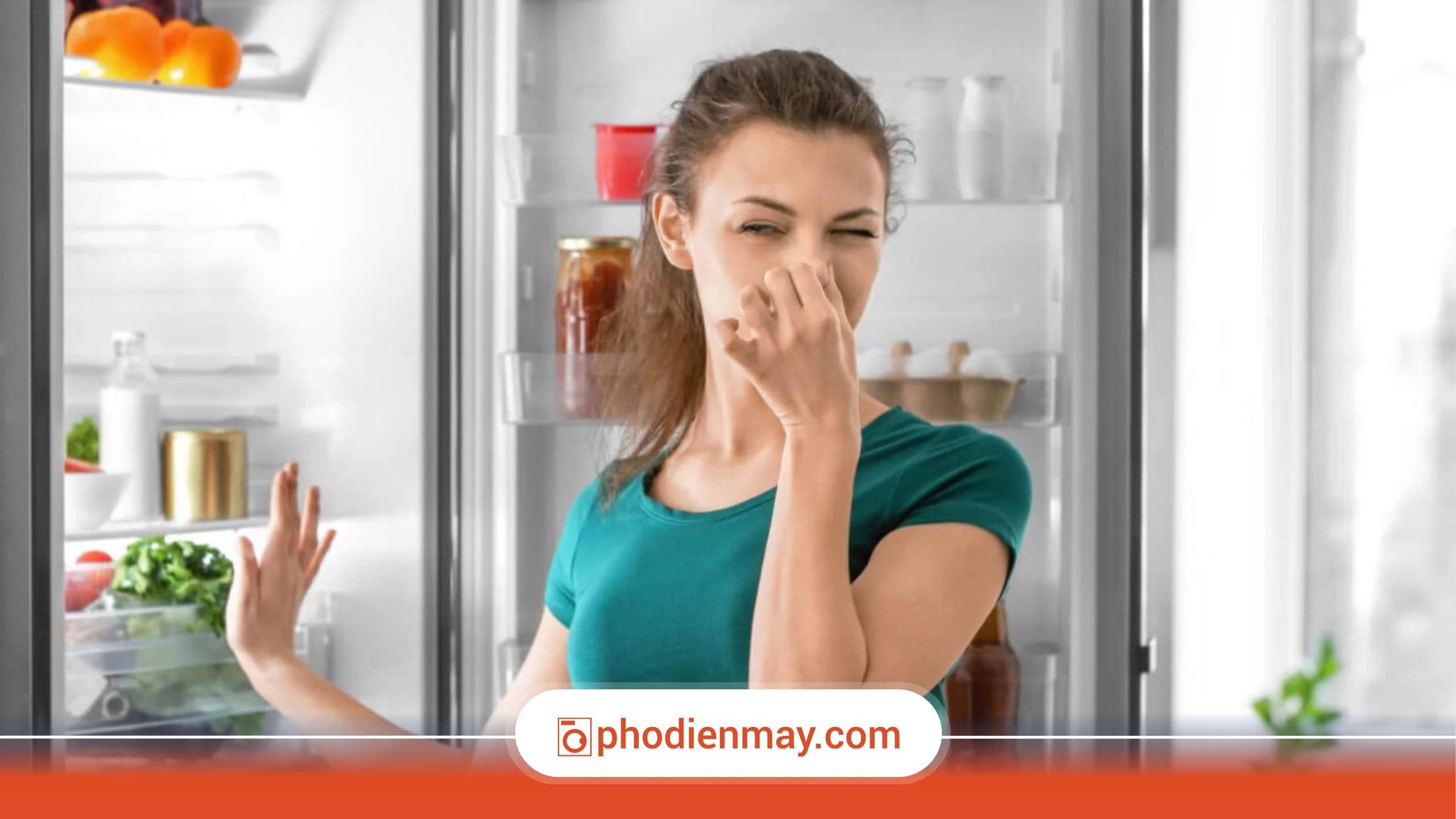 Mẹo giảm mùi hôi tủ lạnh