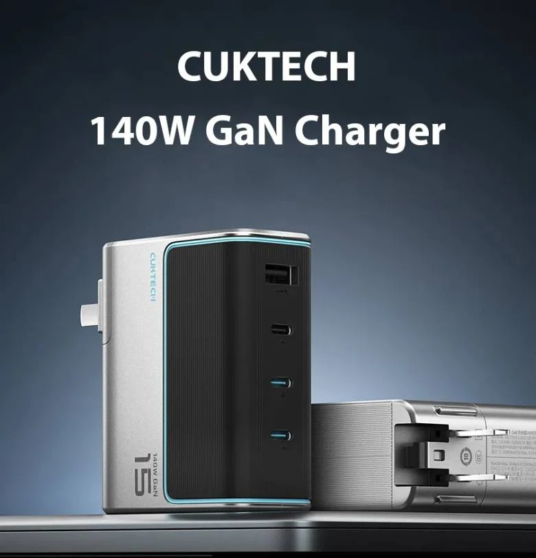 Bộ cáp sạc CUKTECH 140W GaN Charge - Công nghệ GaN III