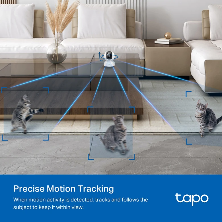 Camera AI WiFi TPLink Tapo C222 theo dõi chuyển động