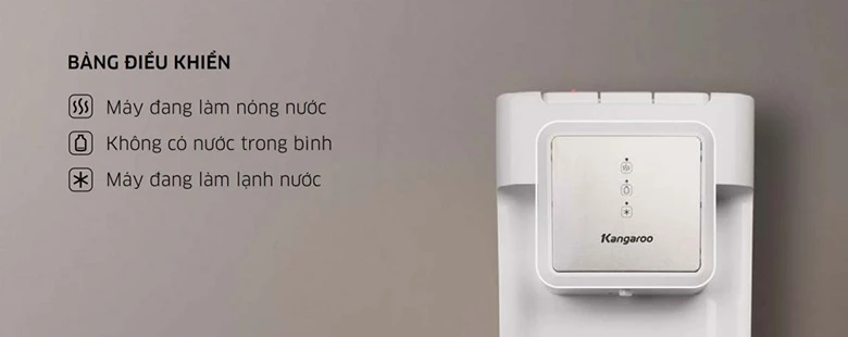 Cây nước nóng lạnh Kangaroo KG60A3 có màn hình hiển thị