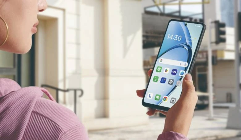 Màn hình sắc nét -  Điện thoại Oppo A3 6GB/128GB CPH2669 Tím