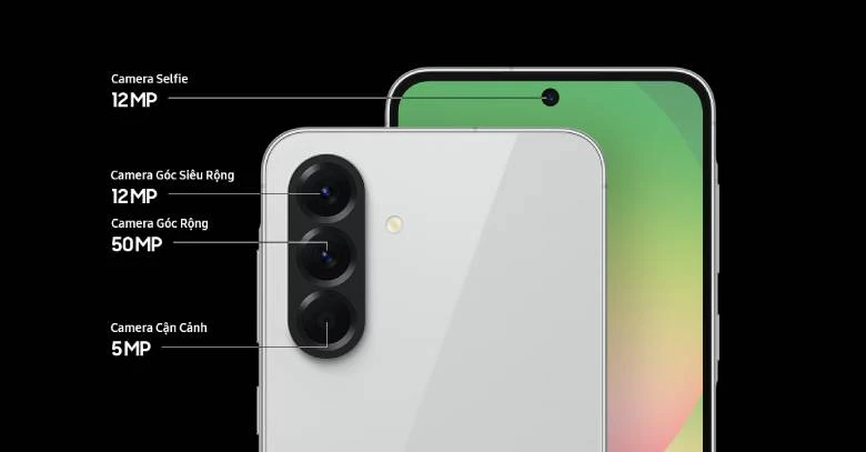 Điện thoại Samsung A56 5G (8+128Gb) Green - Camera 50MP cải tiến vượt bậc