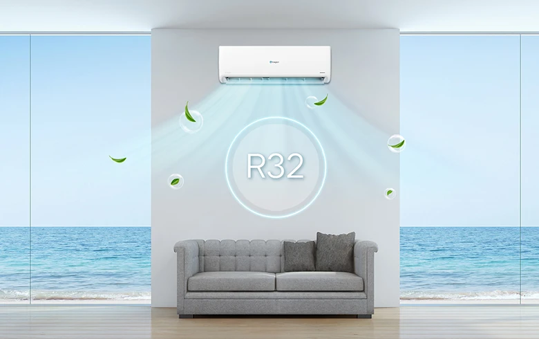 Gas R32 thông dụng và thân thiện với mọi người Casper GC-09IS35 Inverter điều hoà