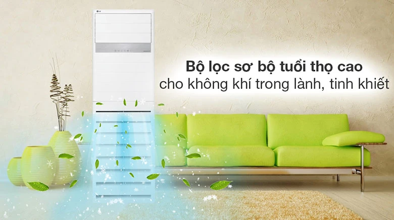 Điều hòa tủ đứng LG Inverter 30000BTU ZPNQ30GR5E0 2