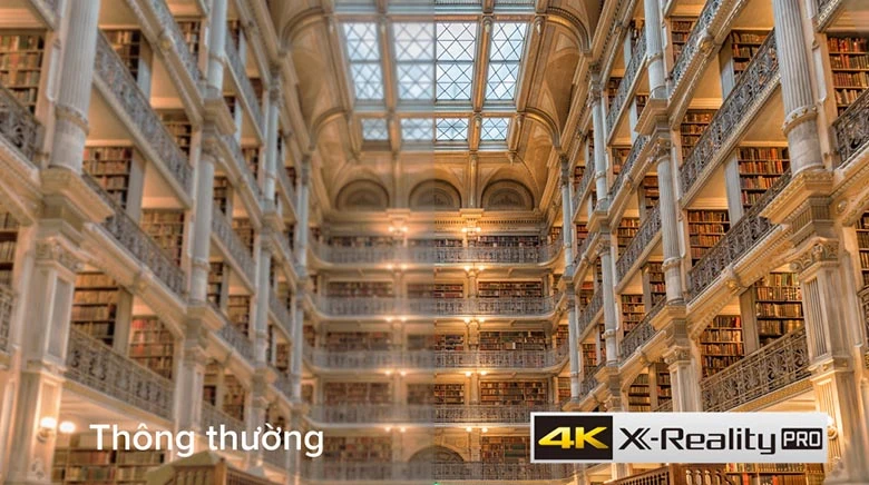 Chip X1 4K HDR mang đến hình ảnh ngày càng chân thực - TV Sony 43X81DK 43 inch