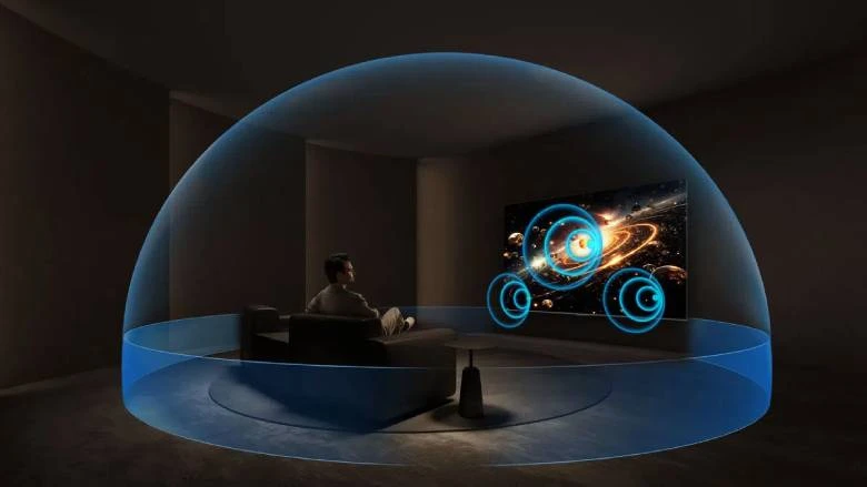 Google Tivi TCL QD-MiniLED 4K 98 inch 98C6K - Âm thanh sống động với ONKYO và Dolby Atmos