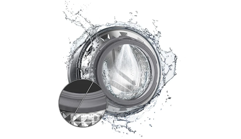 Máy giặt SAMSUNG 12 kg WW12CGP44DSBSV lồng ngang - Chế độ tự động vệ sinh lồng giặt Drum Clean+