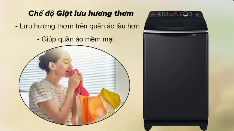 Máy giặt Aqua Inverter 12kg AQW-DR120HT.BK lồng đứng - Công nghệ giặt đặc biệt