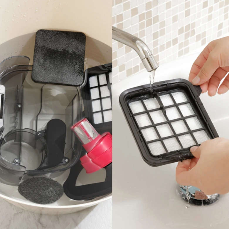 máy hút bụi MC-CL607RN49 bộ lọc HEPA