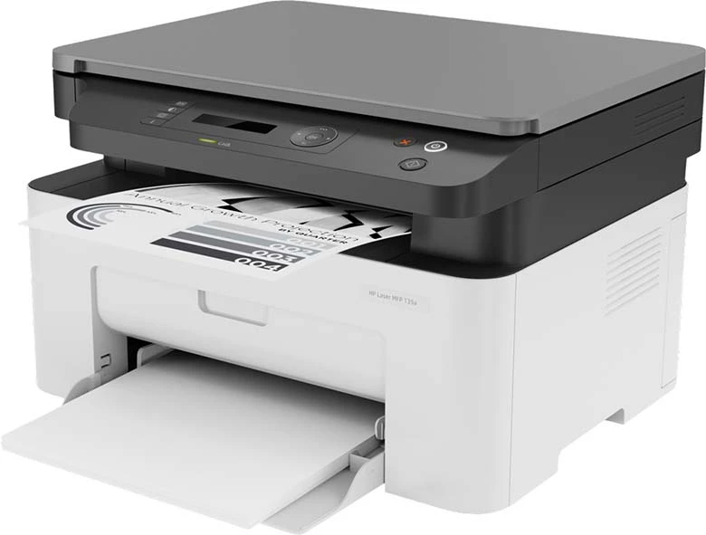 Tốc độ in 20 trang/phút - Máy in ĐCN HP MFP 135a-4ZB82A - In laser, copy, scan