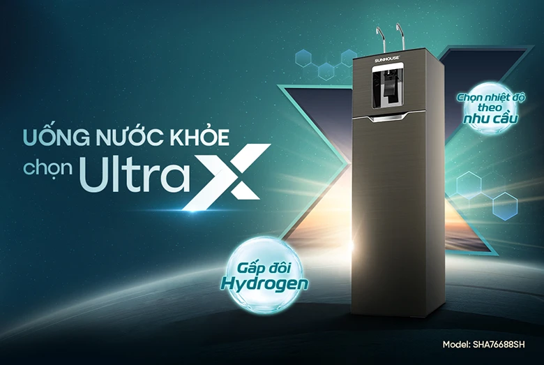 Máy lọc nước RO UltraX Sunhouse SHA76688SH 11 lõi