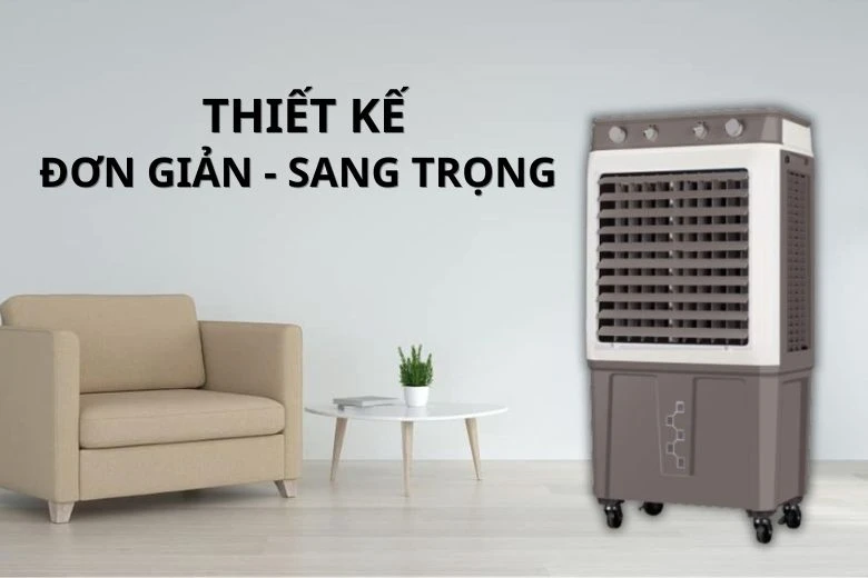 Quạt điều hòa Kangaroo KG50F92 thiết kế đơn giản sang trọng