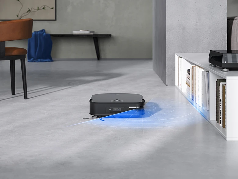 Robot hút bụi lau nhà Ecovacs Deebot X2 Omni cảm biến LiDAR
