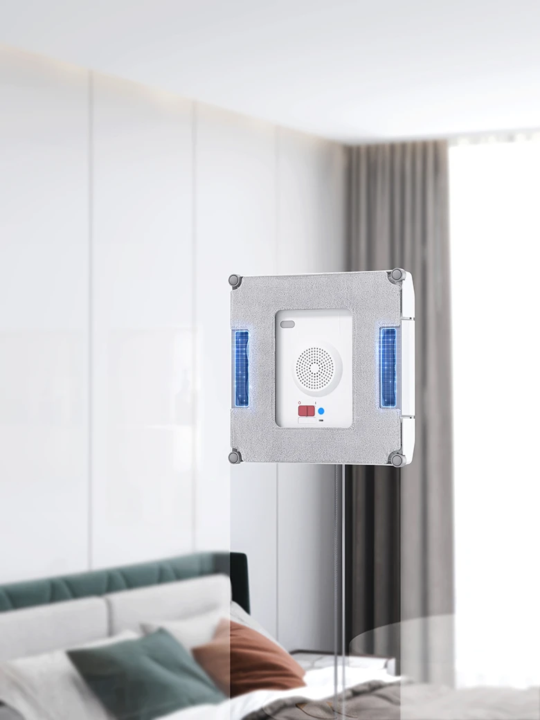 Robot lau kính Ecovacs Winbot W1 Pro tấm lau vi sợi