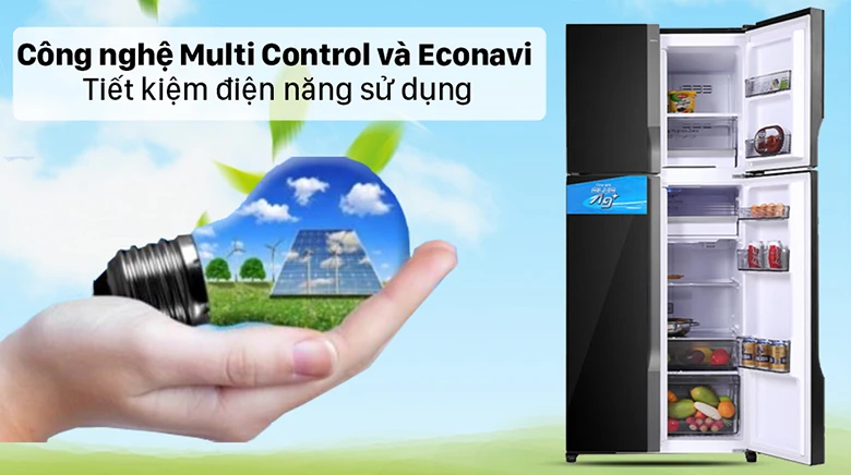 Tủ lạnh Panasonic inverter 550 lít NR-DZ601VGKV sử dụng tiết kiệm điện